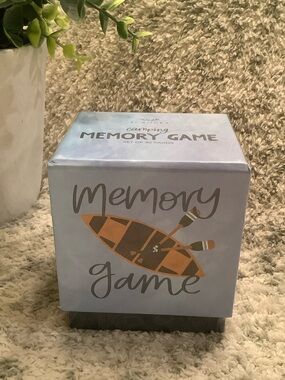 Camping Memory Game Family Games Fun Camping Design NWT 30 cards